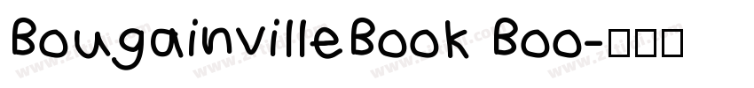 BougainvilleBook Boo字体转换